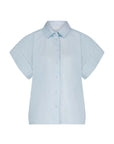 Pixie chambray blouse, Light blue