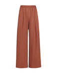 Benji viscose pants, Rustic sienna