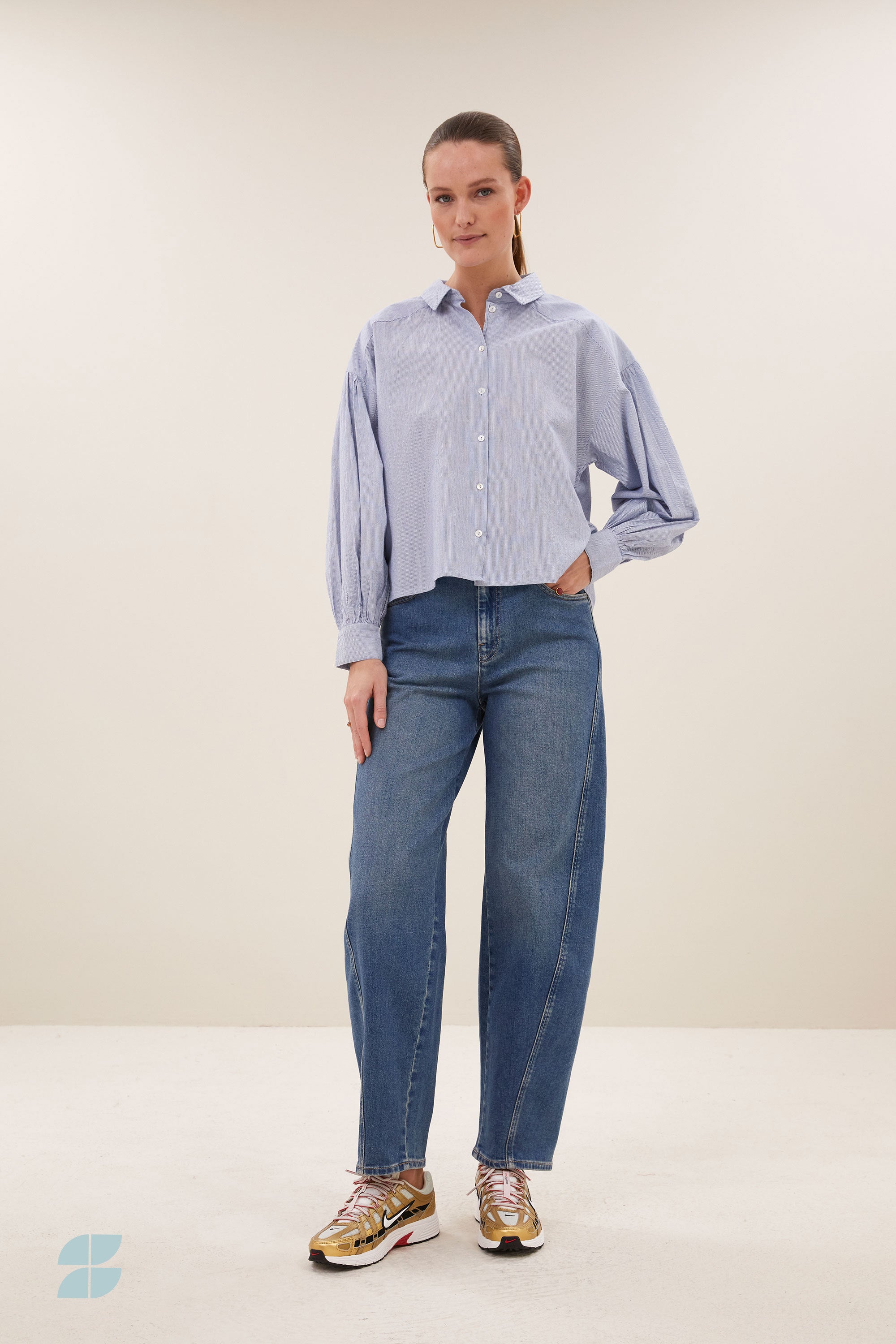 Begum mid jeans, Denim