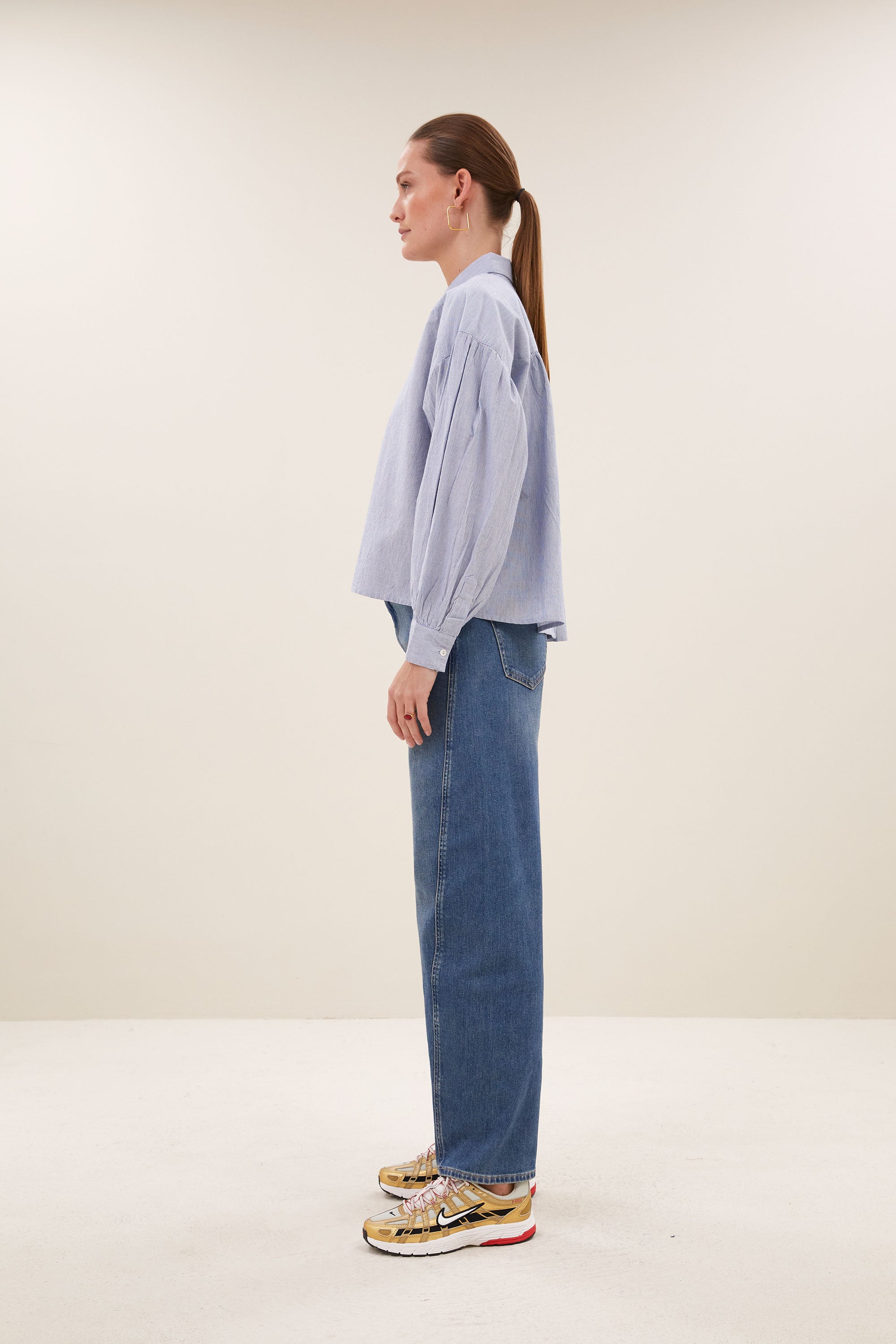 Begum mid jeans, Denim