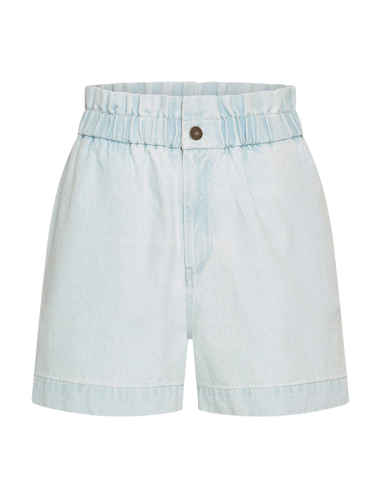 Leon bleached denim short