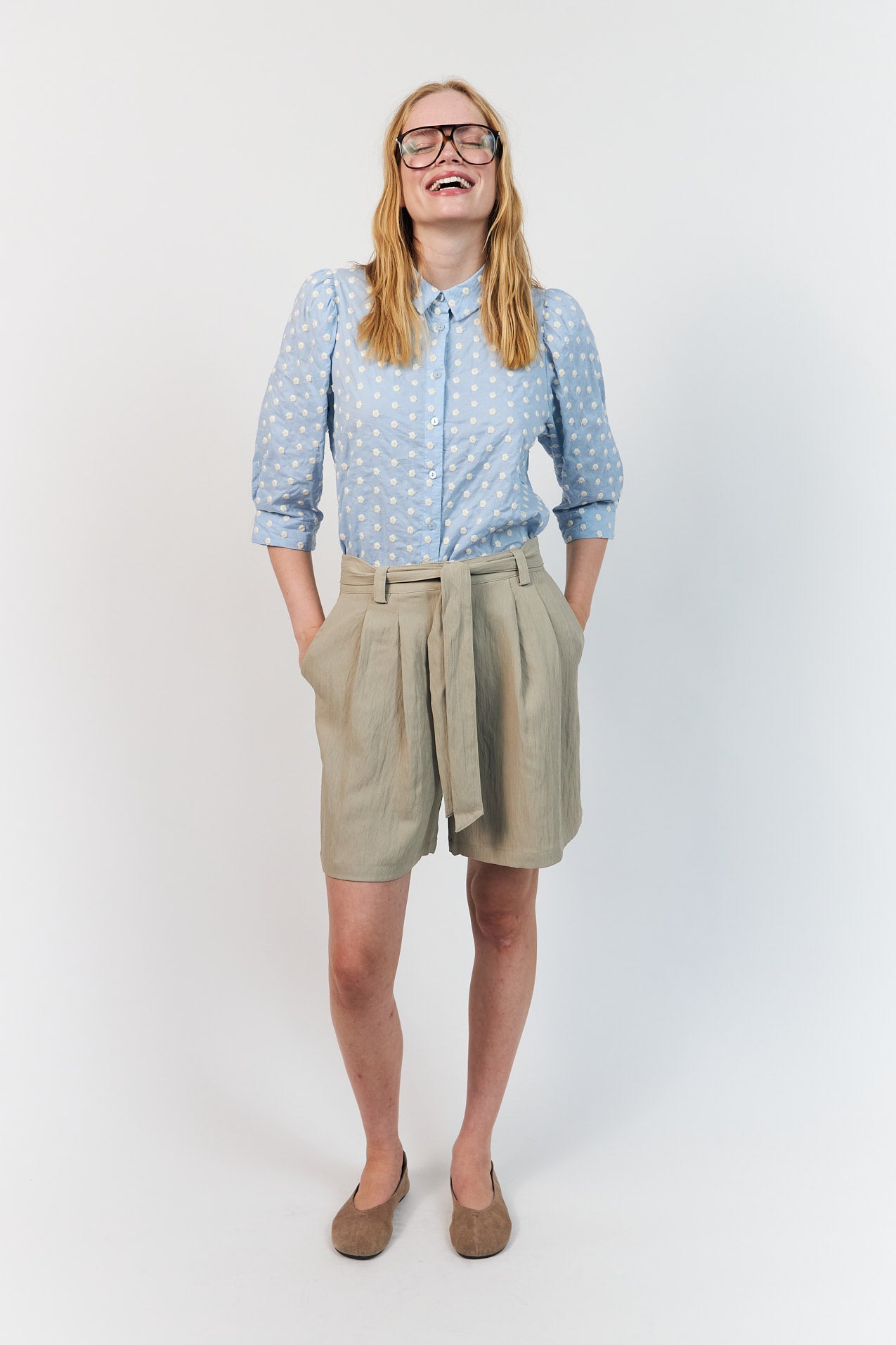 RuthLL Shorts, Beige