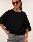 Tess top, Black