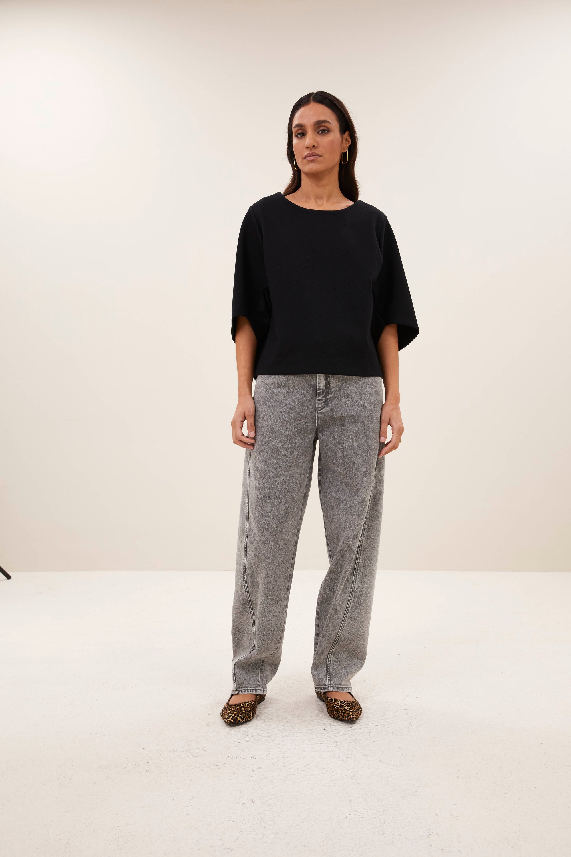 Tess top, Black