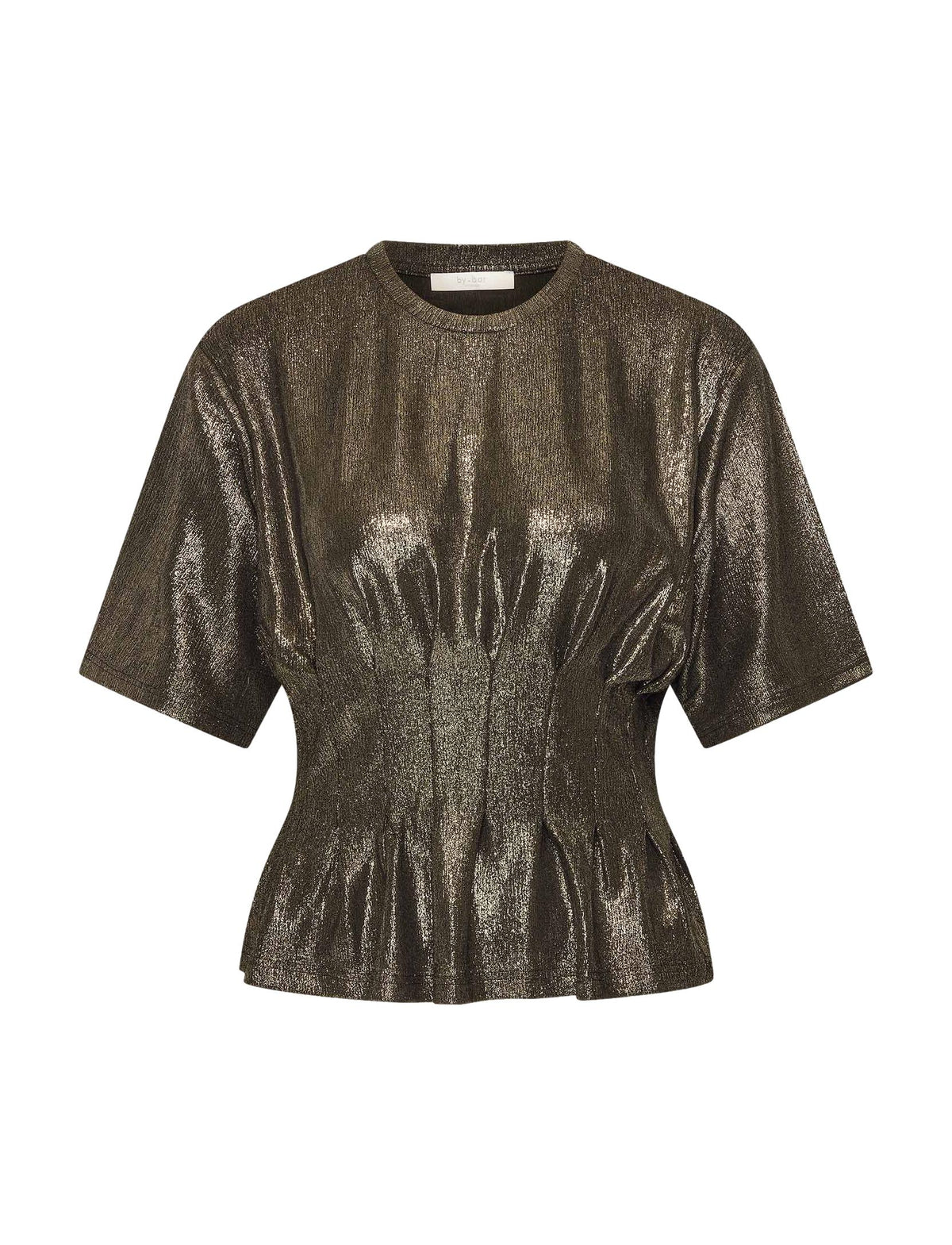 Diva metallic top, metallic gold