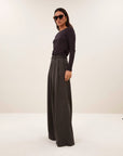 Basic ls rib top, Deep stripe