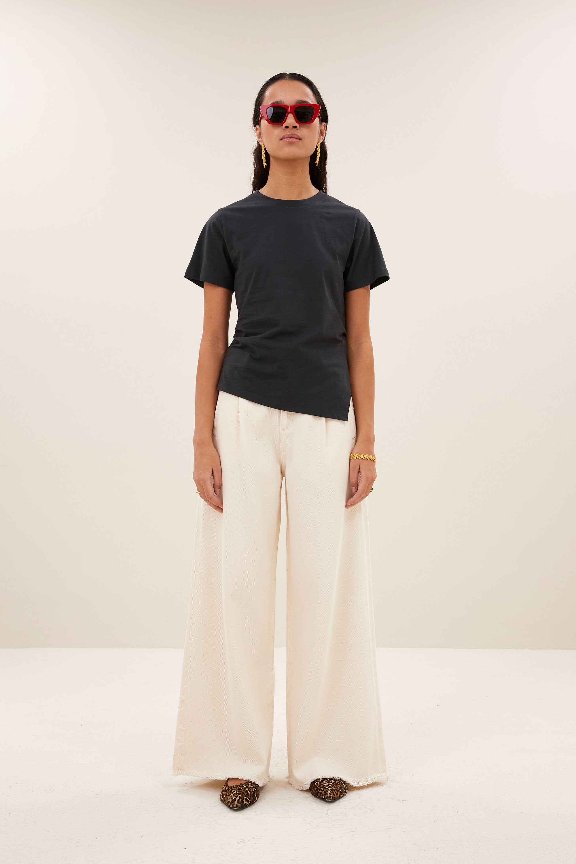 Freja shirt, Jet black
