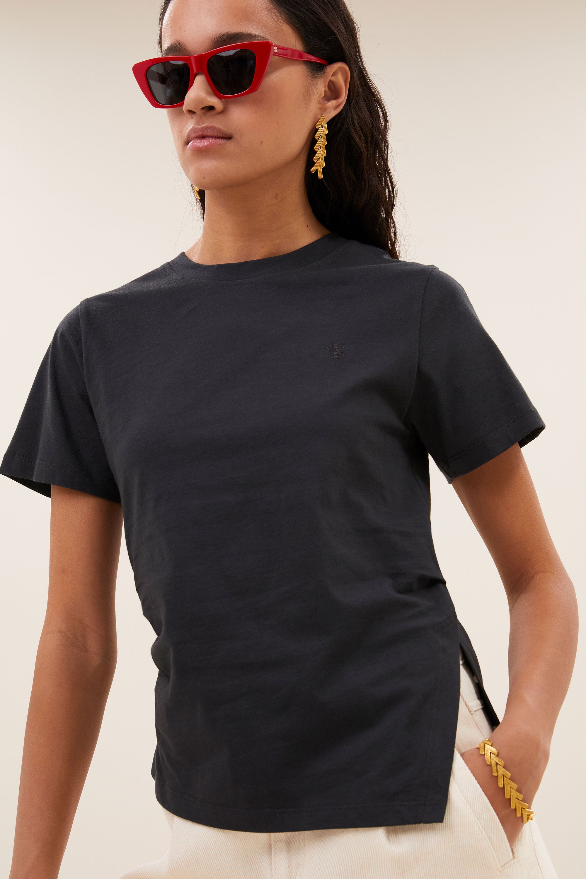 Freja shirt, Jet black