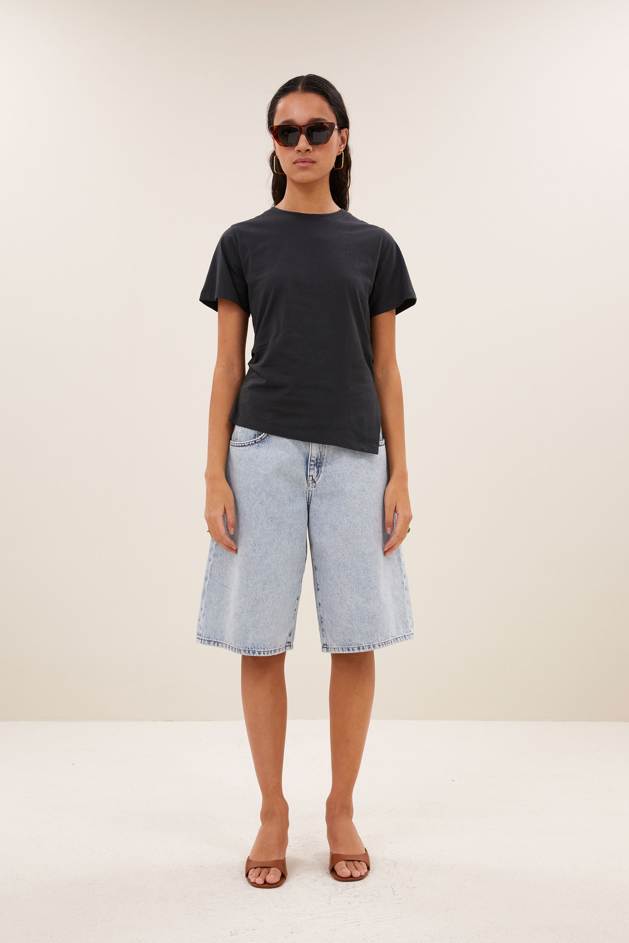 Freja shirt, Jet black