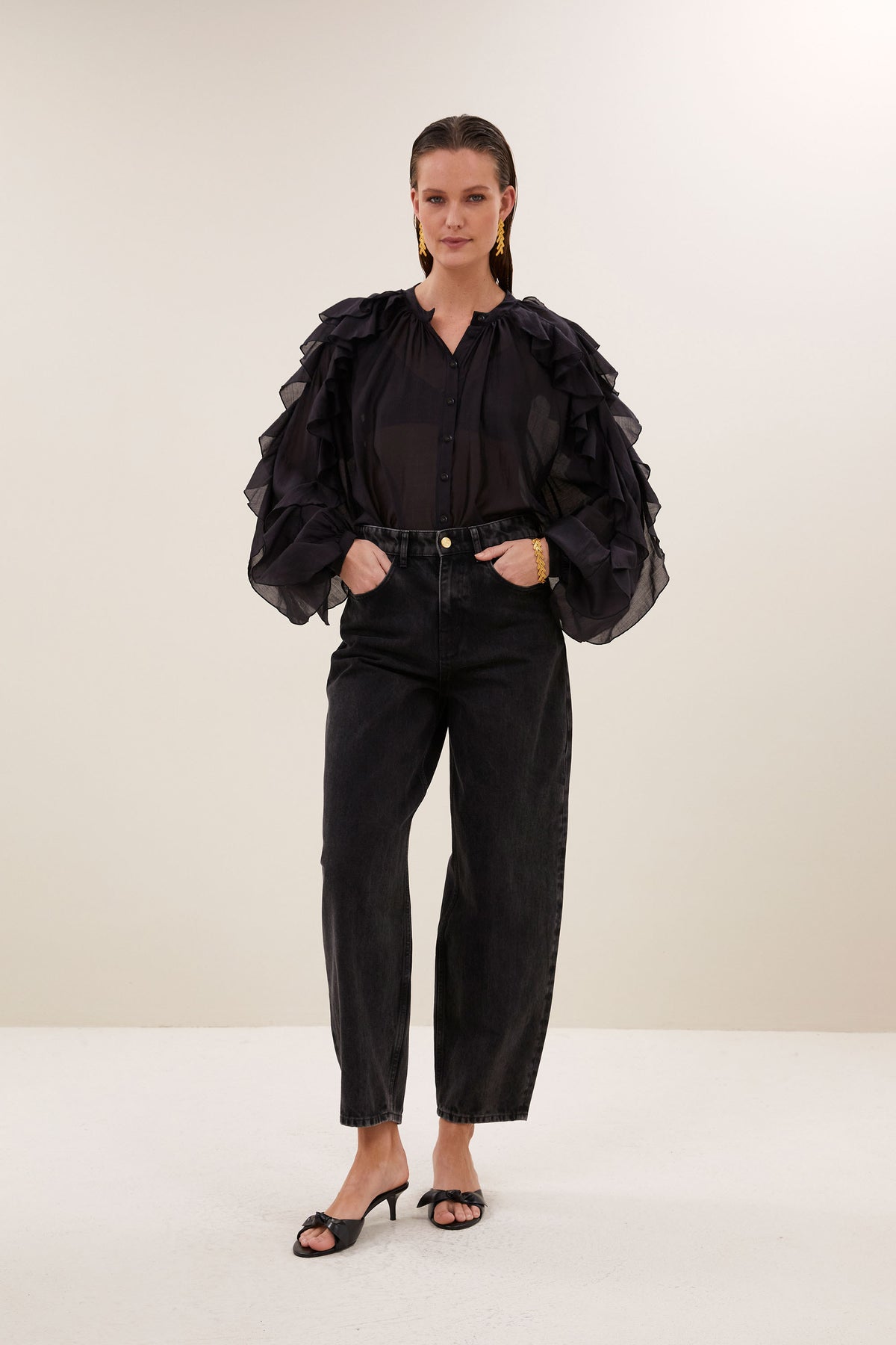 Miyu blouse, black