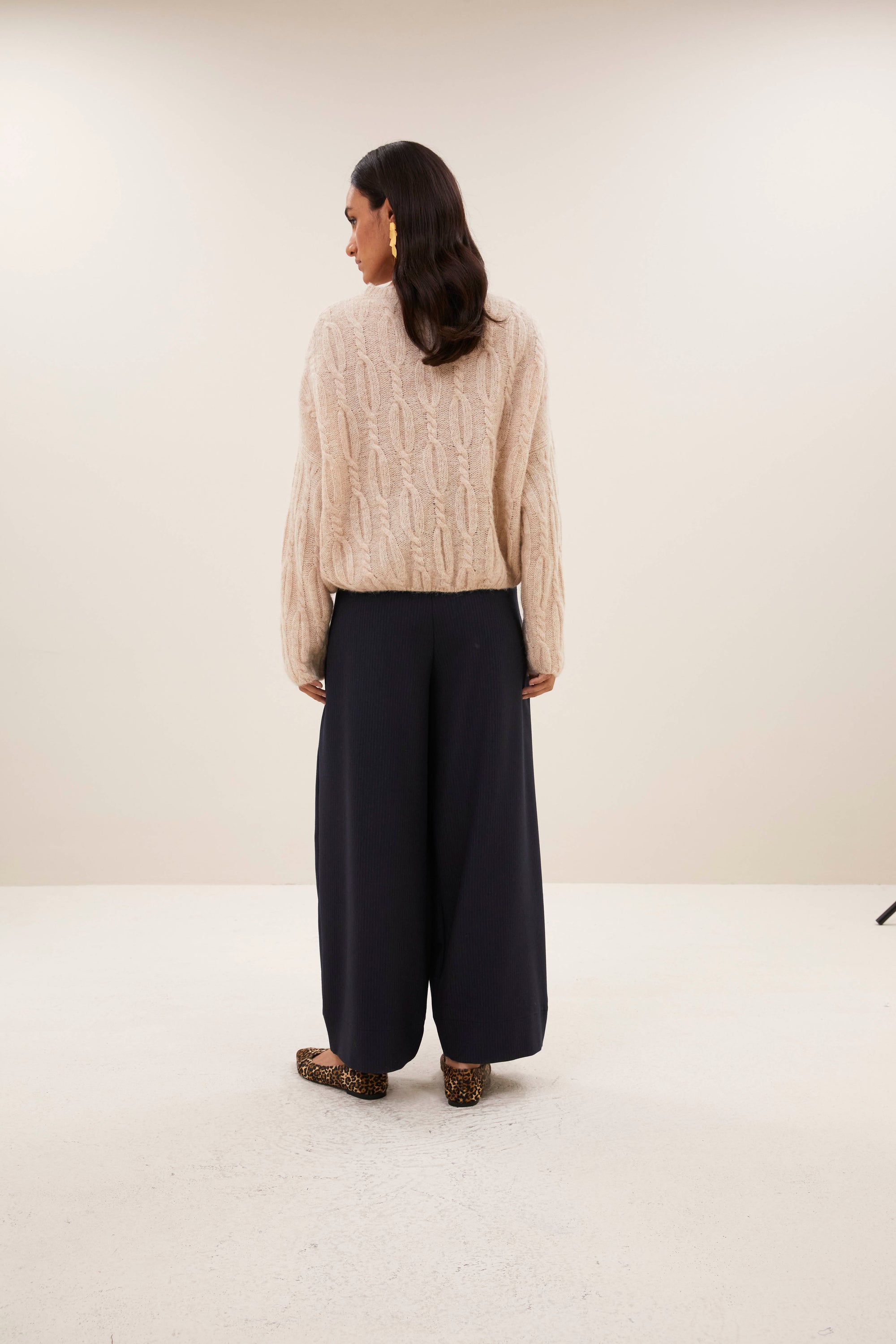 Lora pullover, Chalk