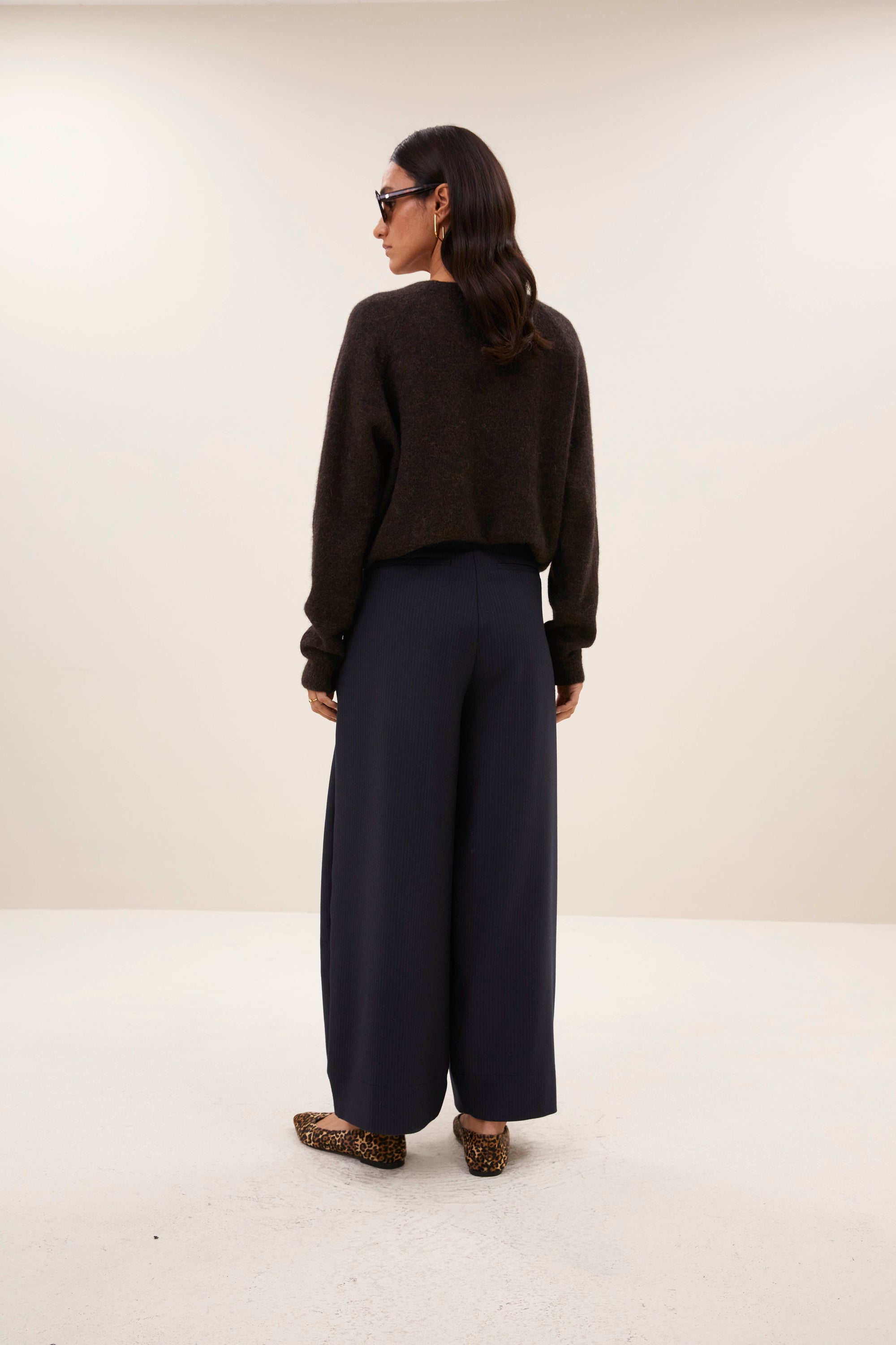 Polly pullover, Deep brown