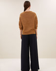 Molly sparkle pullover, camel
