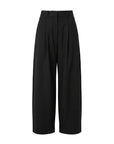 Jule herringbone pants, Black