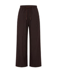 Pelle pinstripe pants, Brown pinstripe