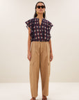 Matcha pants, Camel