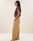 Matcha pants, Camel