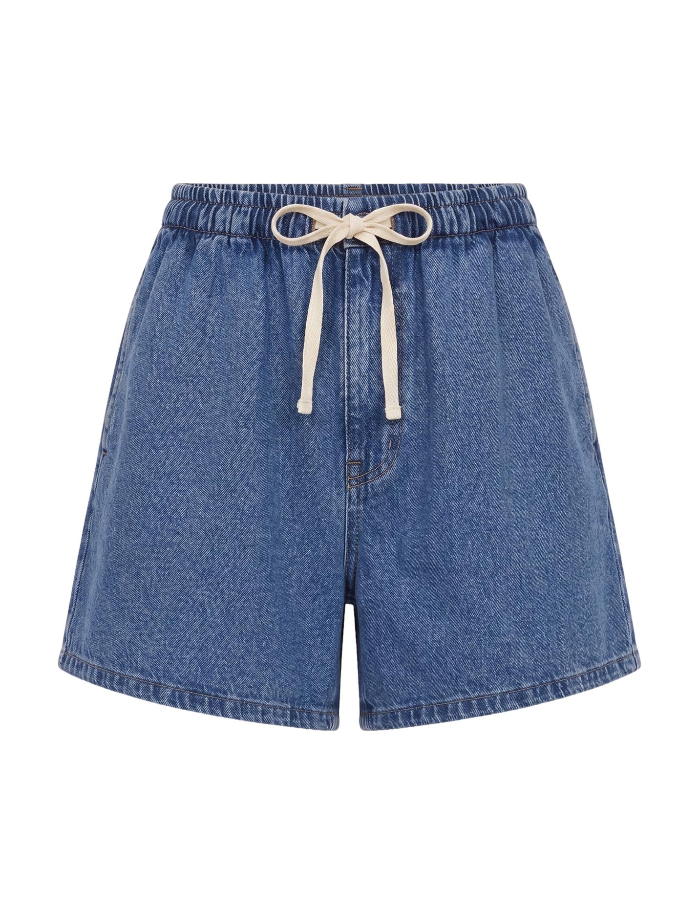 Misa denim shorts, Medium denim