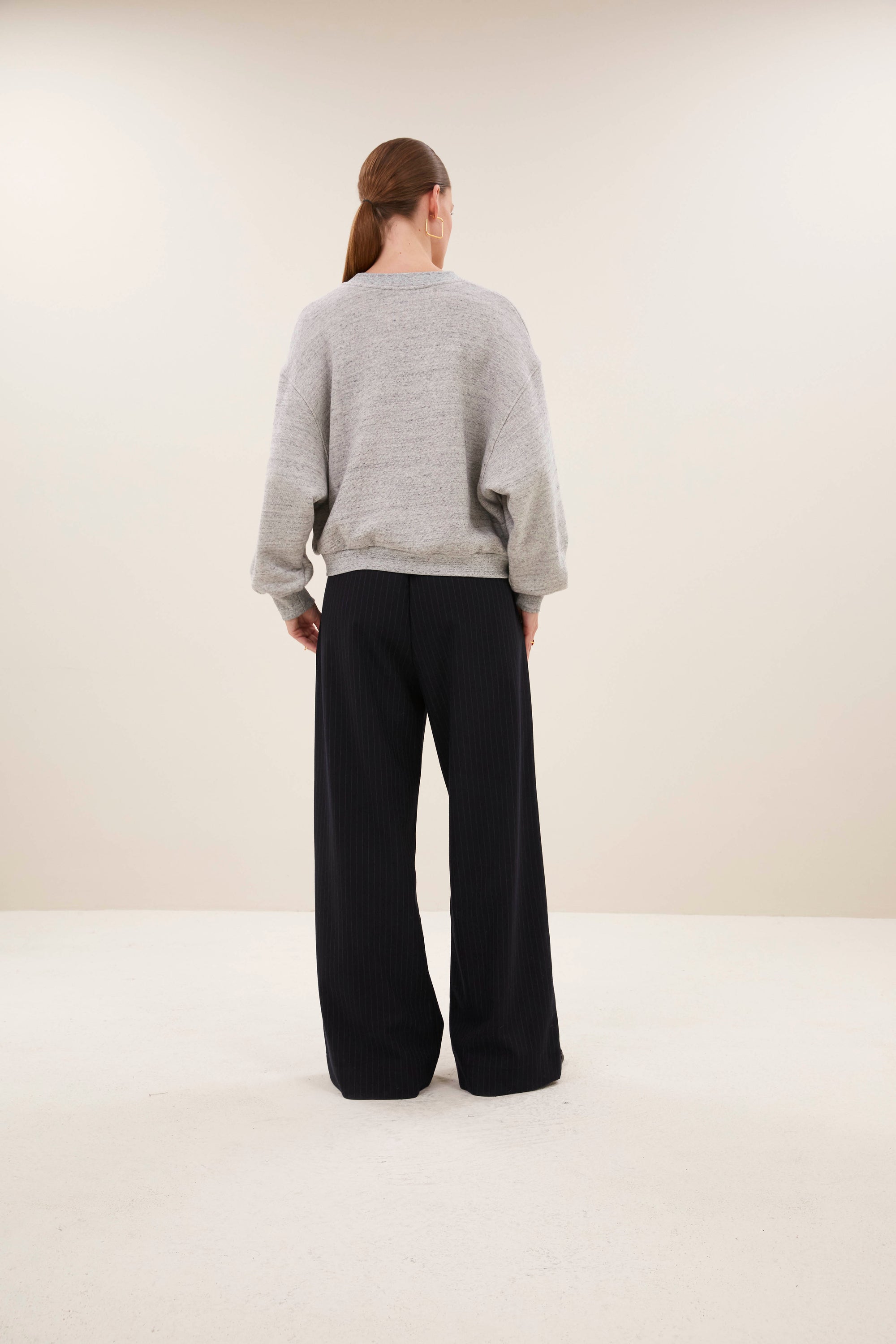 Mimi sweater, Mid grey melee