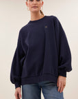 Lili long sweater, Uniform blue