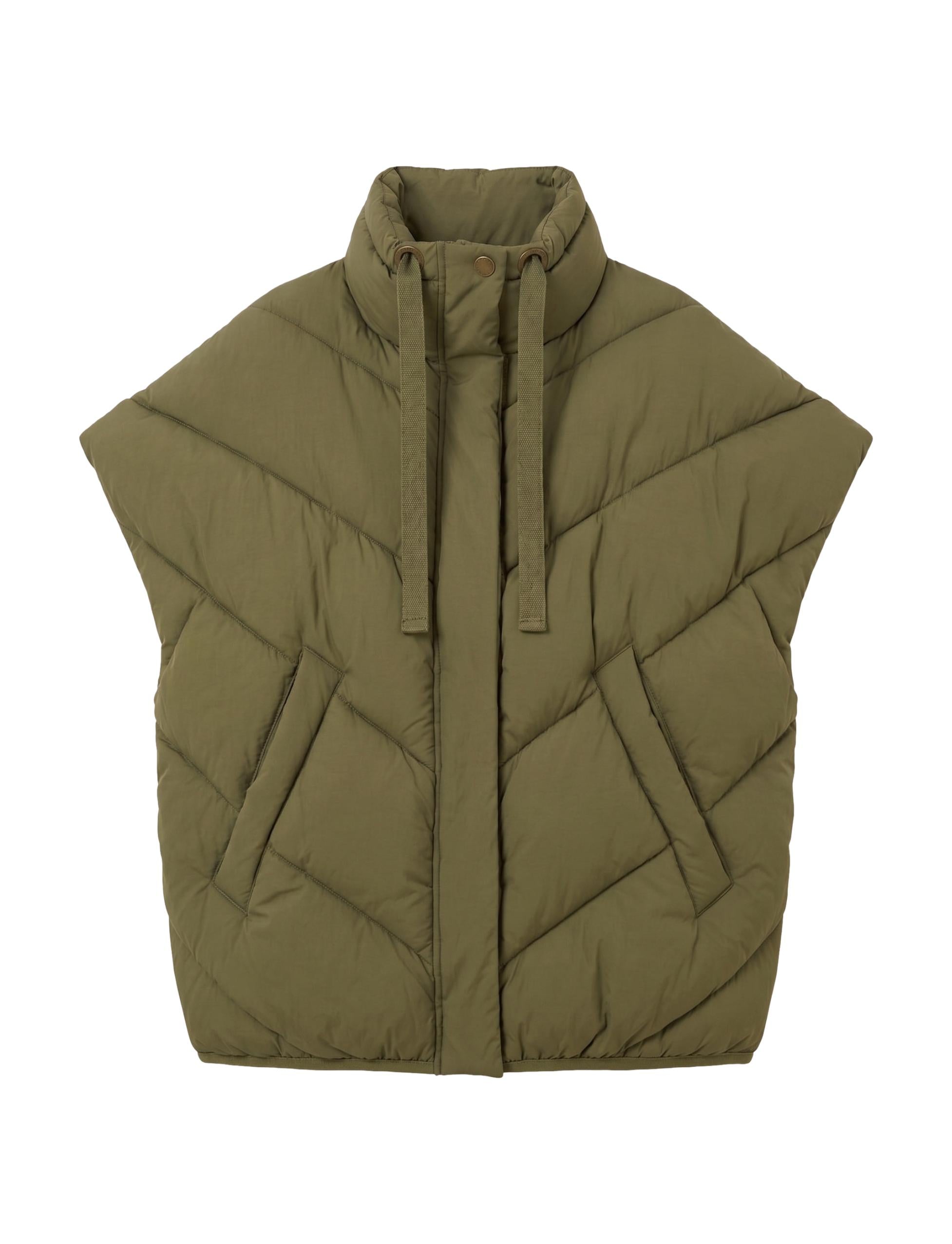 Franky sleeveless jacket, Olive