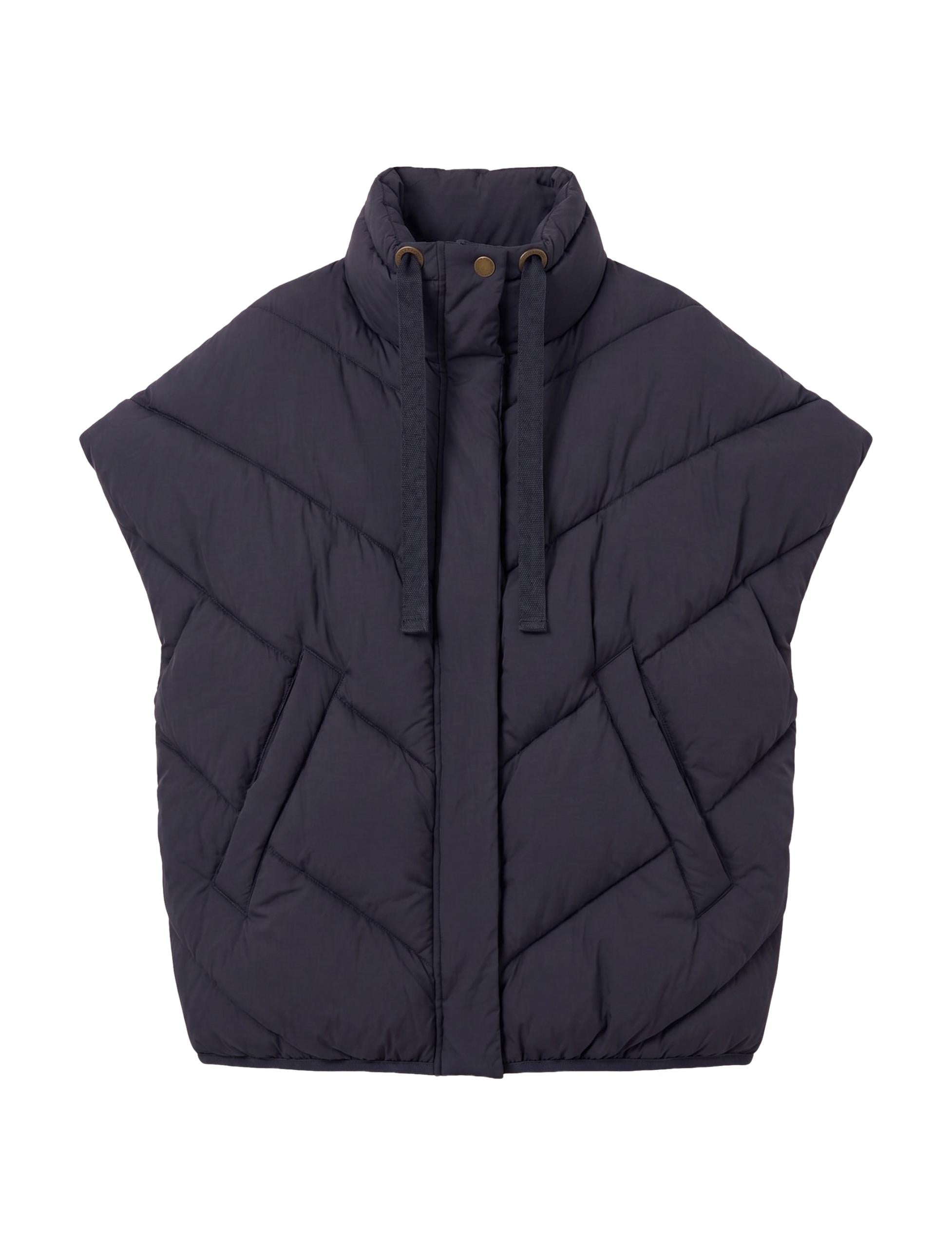 Franky sleeveless jacket, Midnight