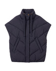 Franky sleeveless jacket, Midnight