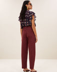 Begum wine jeans, Wine