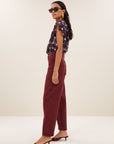 Begum wine jeans, Wine