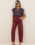 Begum wine jeans, Wine
