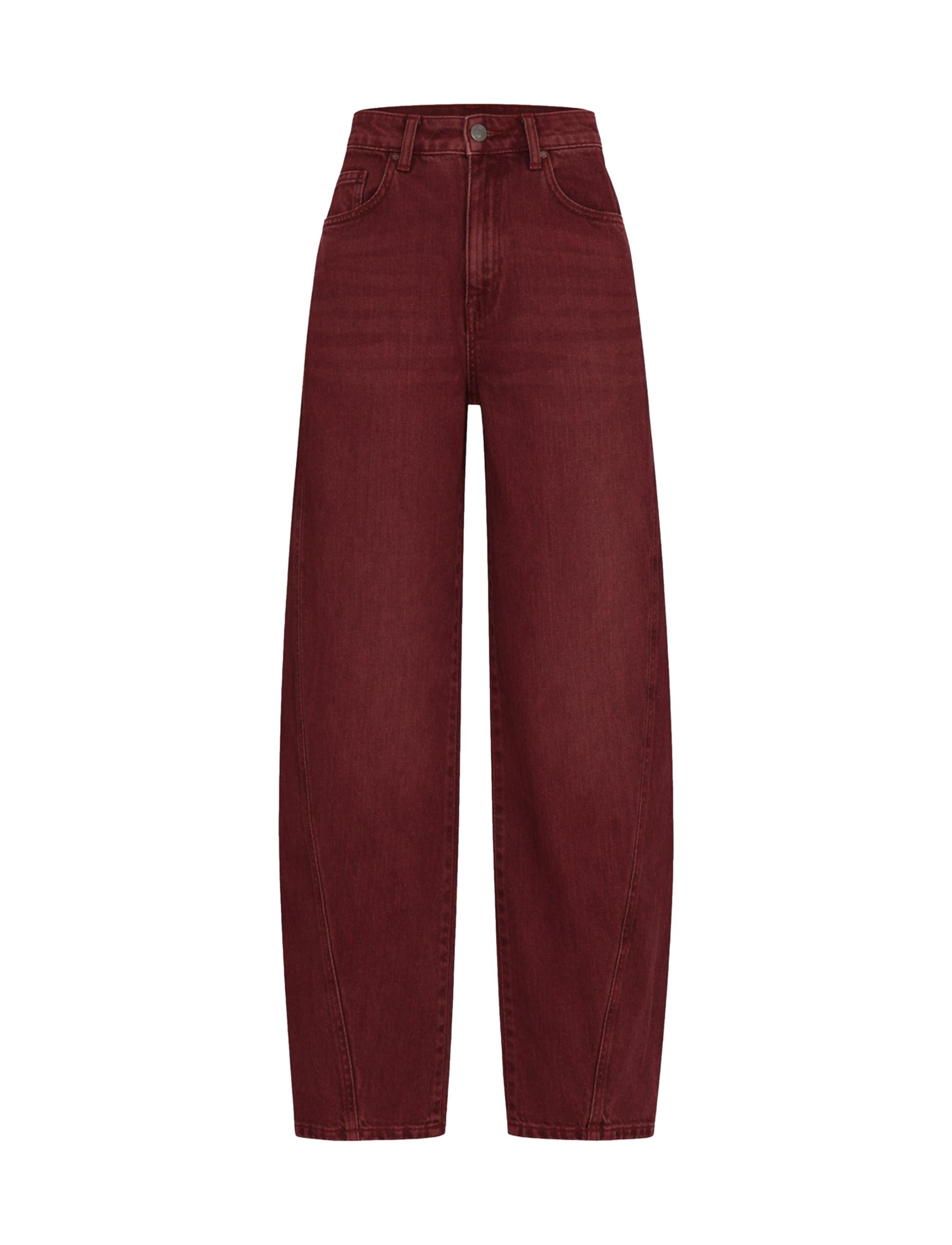 Begum wine jeans, Wine
