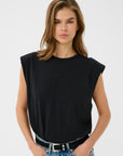 GZkathrin Muscle Tee, Black