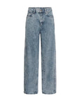 GZmawi HW ballon jeans, Light Blue Acid Wash