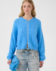 GZsasi cardigan, Azure blue