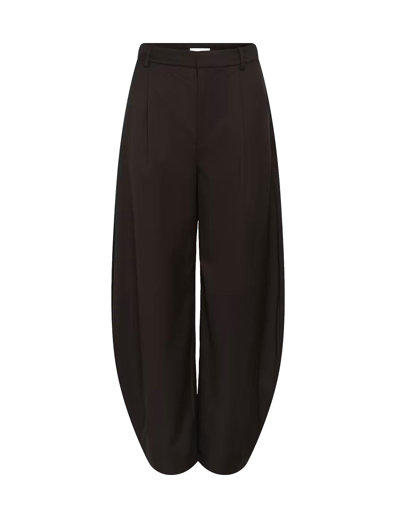 GZcallia MW barrel pants, Ganache