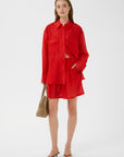 GZsiora LS Shirt, Tomato