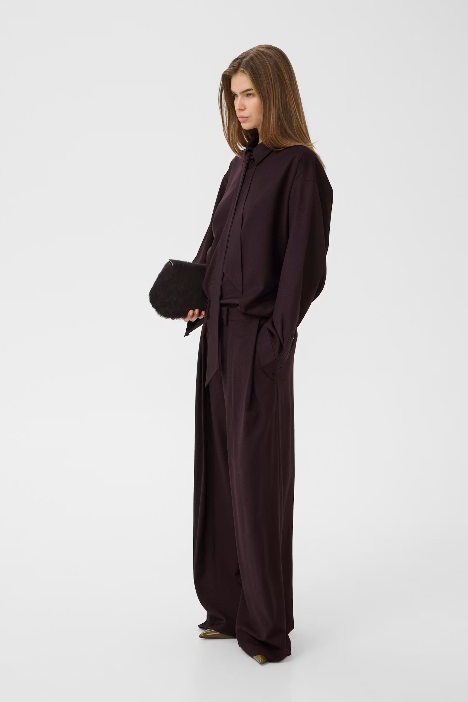 GZschany MW pants, Deep Plum