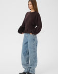 GZmawi HW ballon jeans, Light Blue Acid Wash