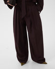 GZschany MW pants, Deep Plum