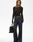 GZninia ls wool roundneck, Chocolate Torte