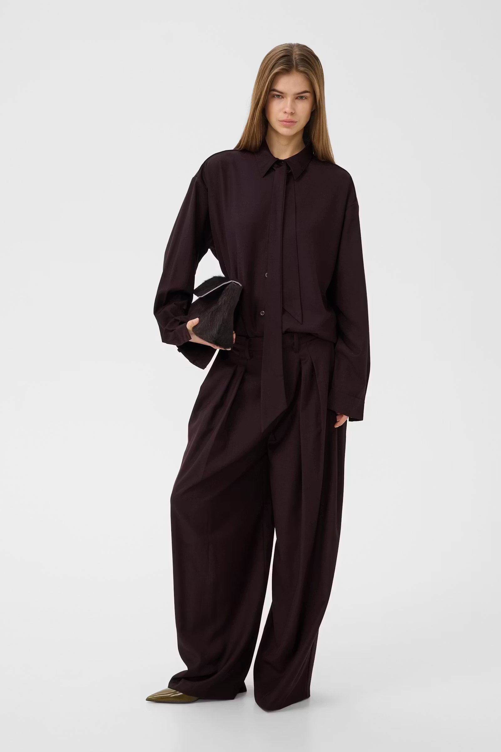 GZschany MW pants, Deep Plum