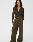 GZstacy MW pants, Slate Black Melange