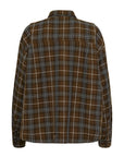 GZaleya shirt, green olive check