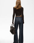 GZninia ls wool roundneck, Chocolate Torte