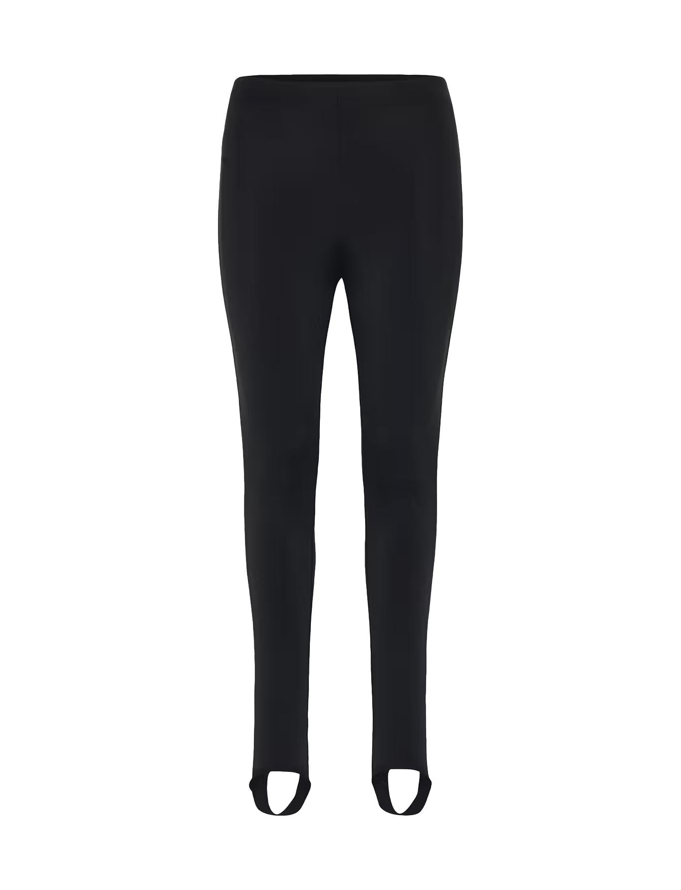 GZlyrose strap leggings, Black