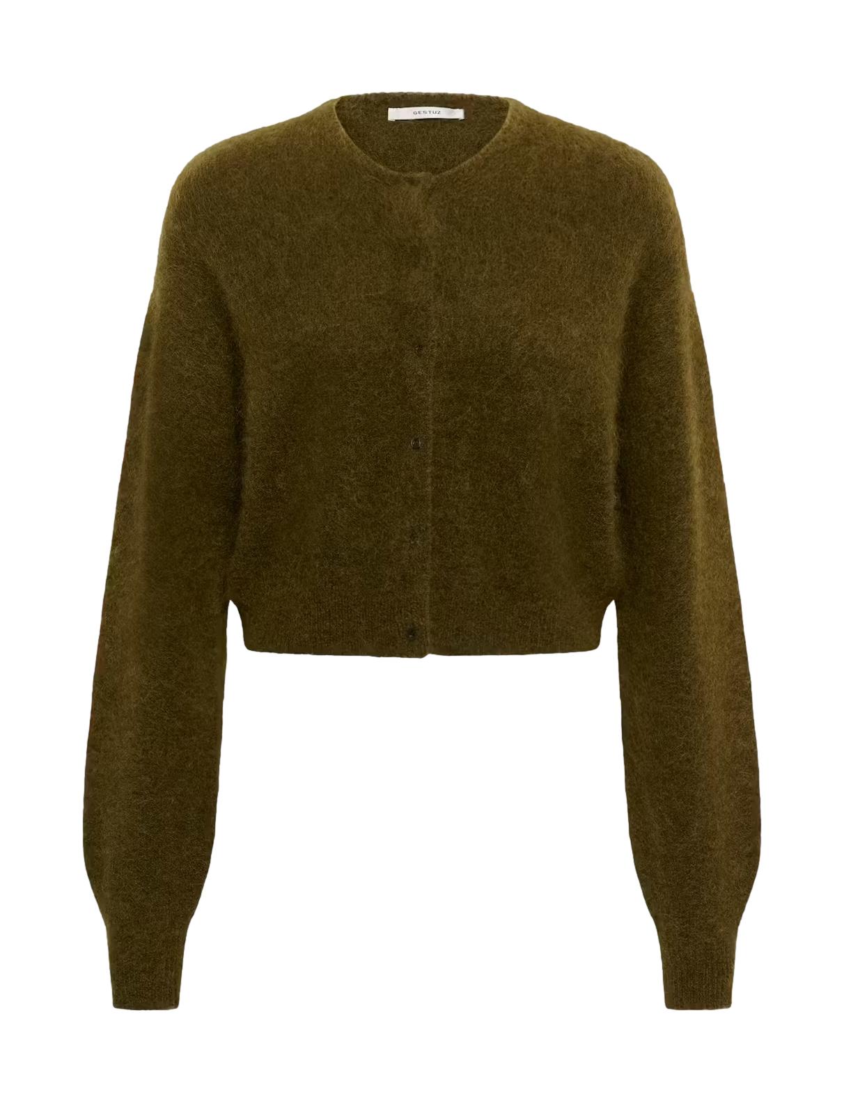 GZdebbie short cardigan, Plantation Melange