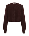 GZdebbie short cardigan, Plum Melange
