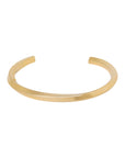 Vergulde gedraaide bangle