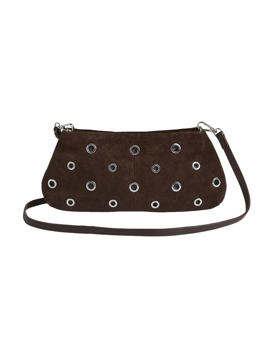 EssieMBG Cross. Bag, Suede, Espresso Brown