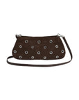 EssieMBG Cross. Bag, Suede, Espresso Brown